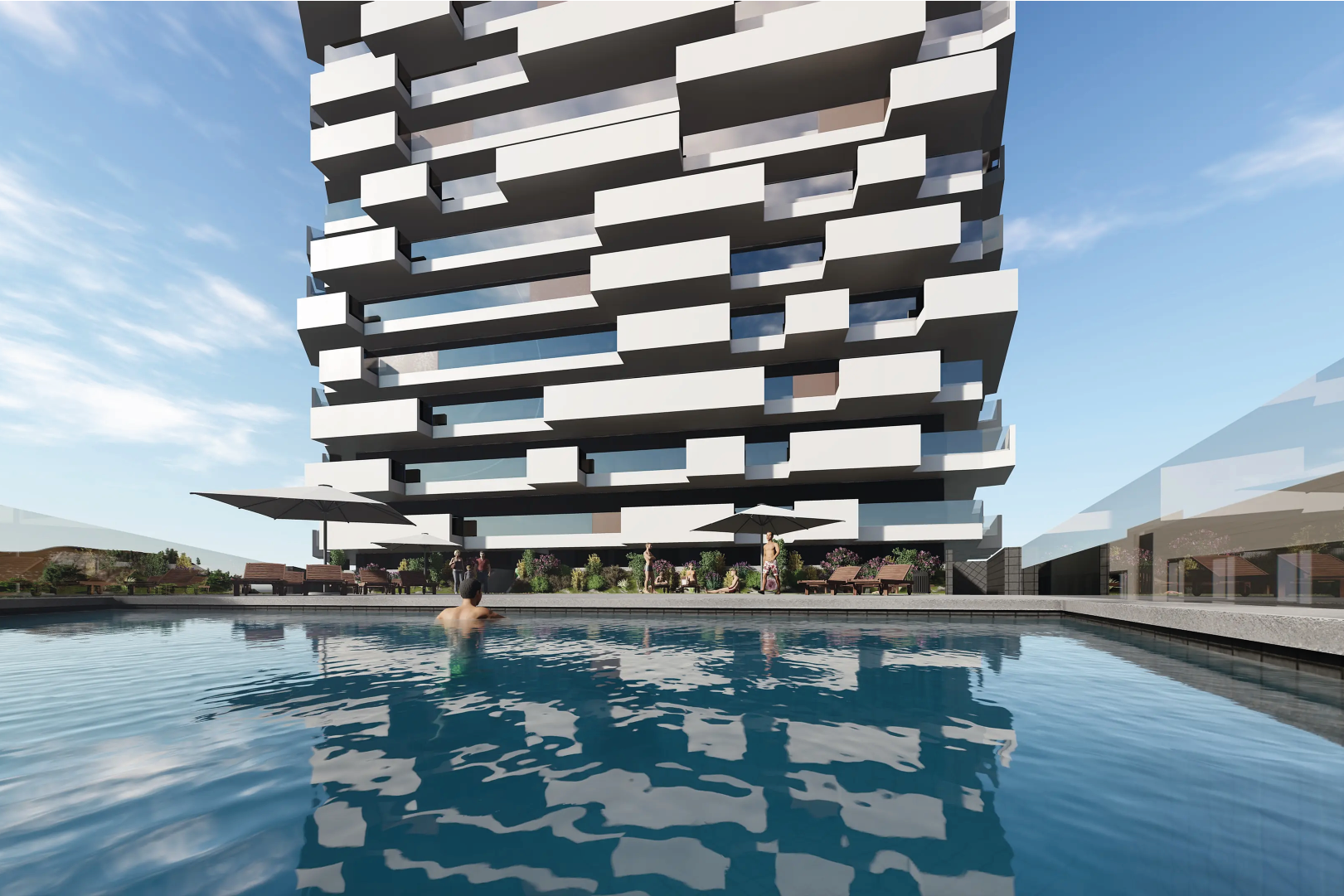 Torre Celofán Piscina