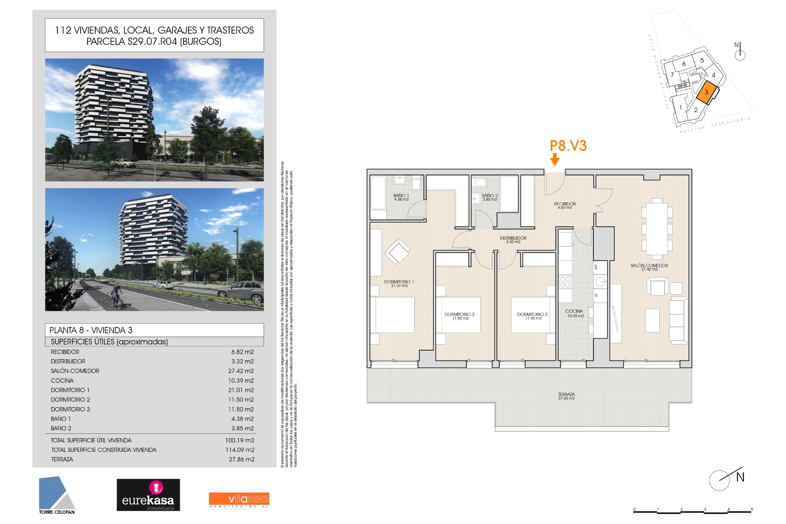 Torre Celofán Plano