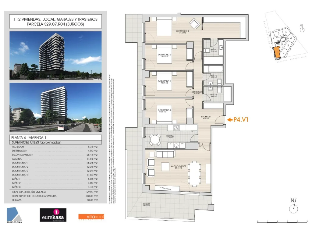 Promociones Torre Celofán Eurekasa